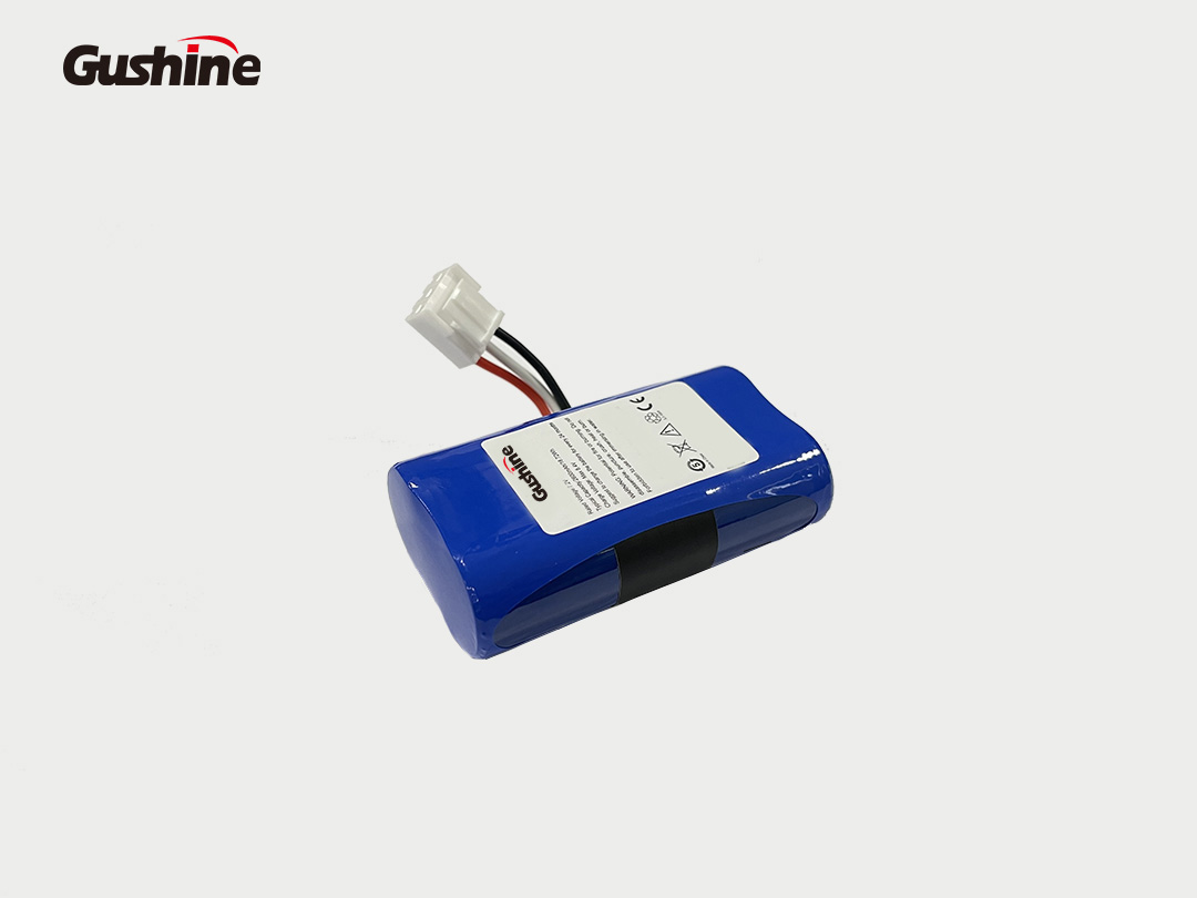 7.2V 2600mAh Financial POS Terminal Cylindrical Lithium Battery Pack (2S1P)